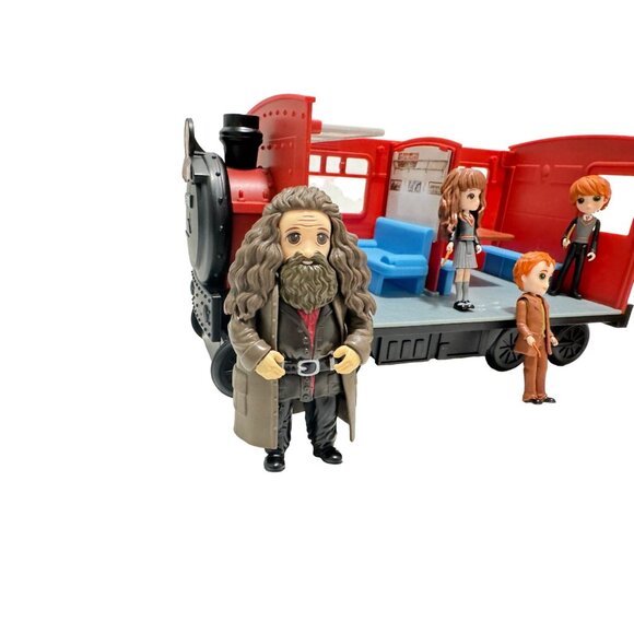 Harry Potter Hogwarts Express Magical Minis Wizarding World Train Figures Bed - Picture 2 of 10